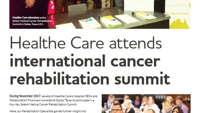 International Cancer Rehabilitation Summit